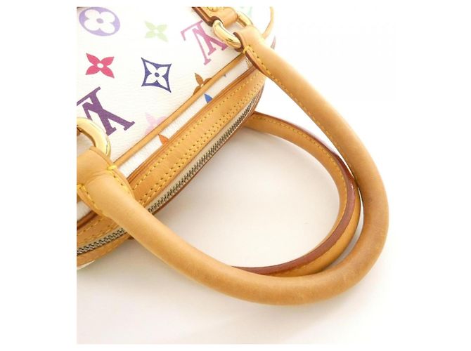 Borsa Priscilla Multicolor Louis Vuitton Bianco Multicolore - vista 7