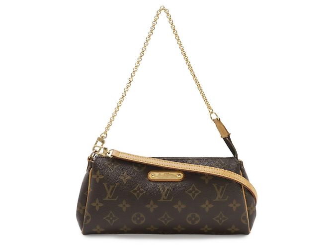 Pochette Louis Vuitton Monogram Eva Marrone - vista 2