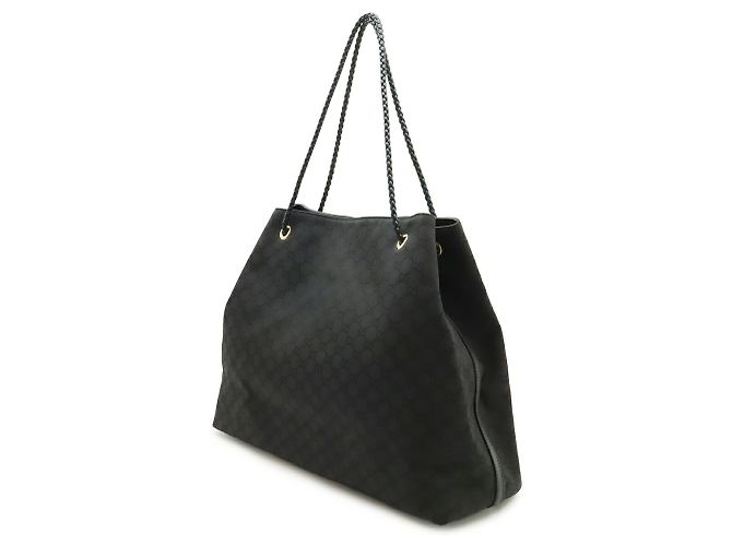 Borsa Tote Gucci GG Nylon Nero - vista 3