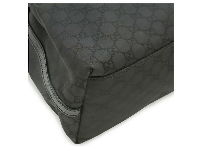 Borsa Tote Gucci GG Nylon Nero - vista 4