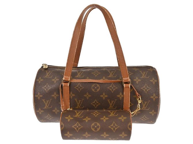 Louis Vuitton Papillon Handtasche Monogram Canvas 30 Braun - Ansicht 2