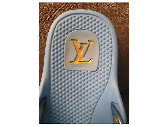 Louis Vuitton Sandali da mare donna Blu - vista 2