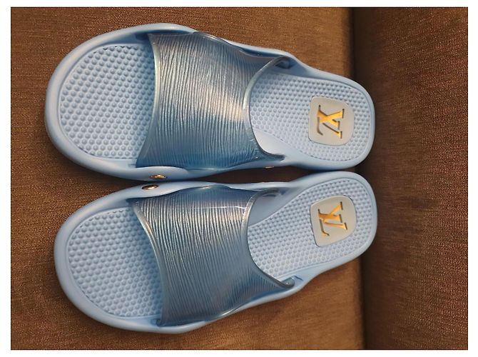 Louis Vuitton Sandali da mare donna Blu - vista 7