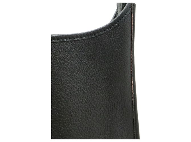 Hermès Sac à épaule Hermes Evelyne I GM Noir - vue 8