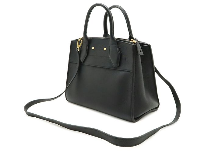 Borsa Louis Vuitton City Steamer PM Nero - vista 3