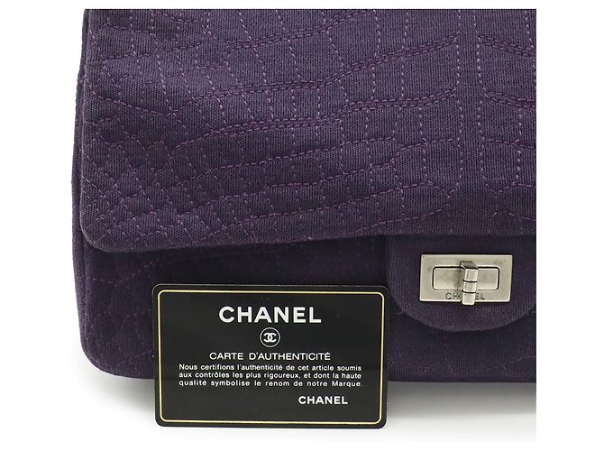 Borsa a Spalla Chanel 2.55 Purple Porpora - vista 10