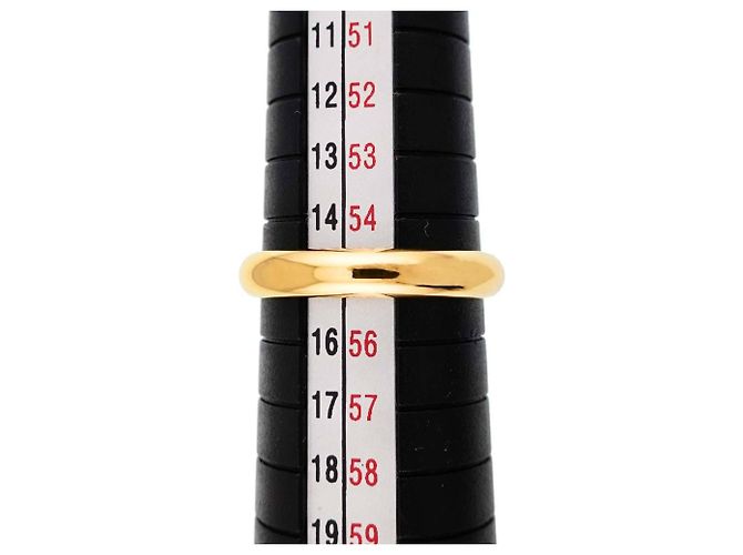 Anello Cartier 1895 Classic Band in oro giallo 18K - vista 4