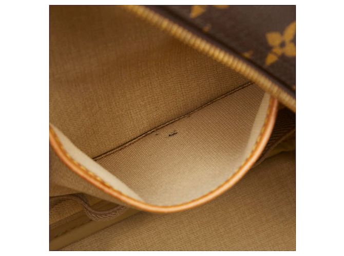 Borsa Louis Vuitton Monogram Deauville Marrone Monogramma - vista 12