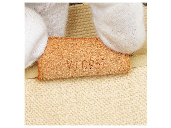 Borsa Louis Vuitton Monogram Deauville Marrone Monogramma - vista 14