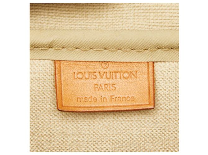 Borsa Louis Vuitton Monogram Deauville Marrone Monogramma - vista 15