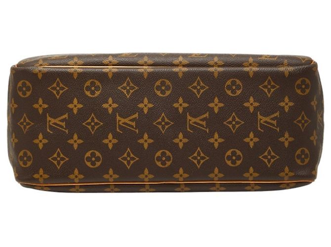 Borsa Louis Vuitton Monogram Deauville Marrone Monogramma - vista 3