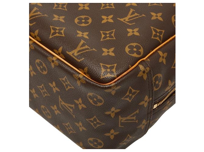 Borsa Louis Vuitton Monogram Deauville Marrone Monogramma - vista 4