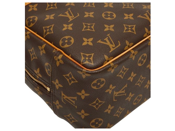 Borsa Louis Vuitton Monogram Deauville Marrone Monogramma - vista 5