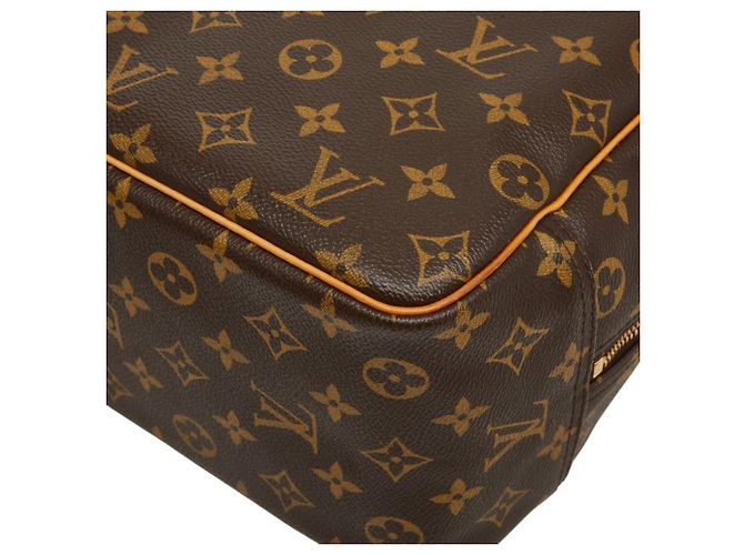 Borsa Louis Vuitton Monogram Deauville Marrone Monogramma - vista 6