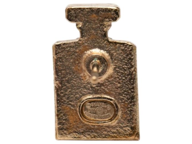 Orecchini a lobo Chanel No. 5 Perfume Bottle D'oro - vista 3