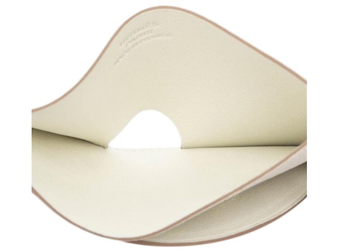 Hermès Tarjetero Poisson Hermes Azul Beige Amarillo - vista 4
