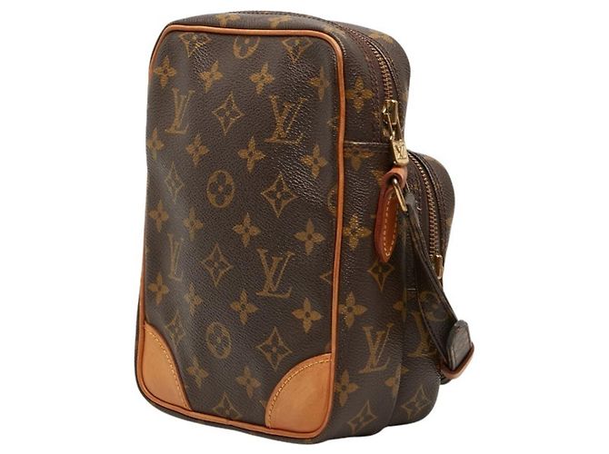 Borsa a tracolla Louis Vuitton Monogram Amazon Crossbody Marrone - vista 2