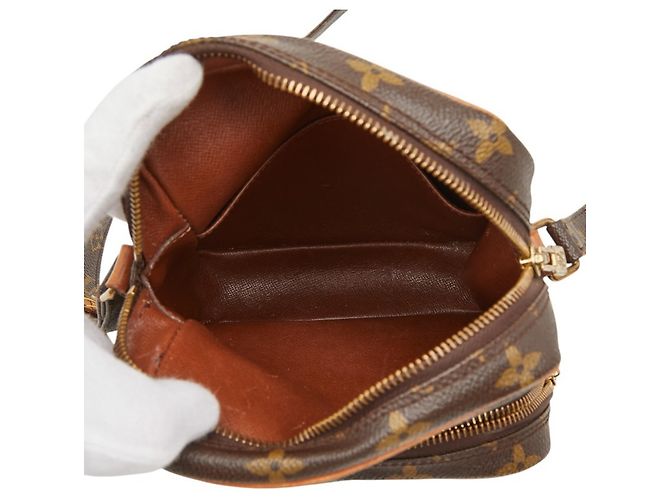Borsa a tracolla Louis Vuitton Monogram Amazon Crossbody Marrone - vista 9