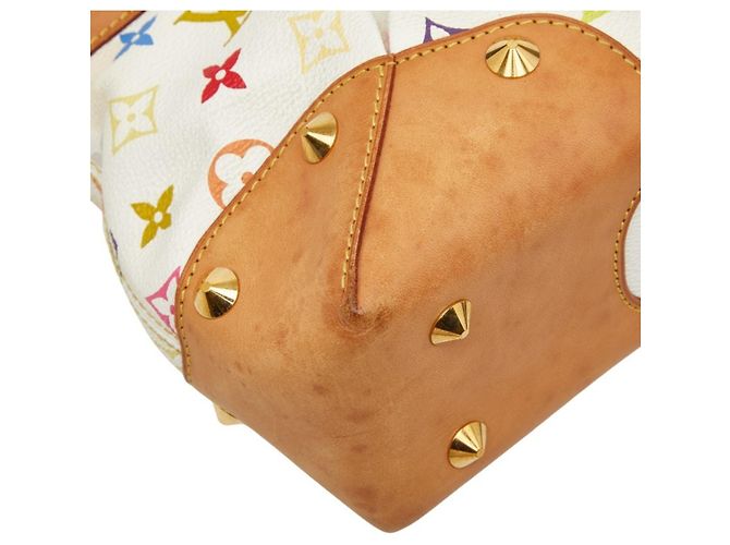Louis Vuitton Monogram Multicolor Judy MM Handtasche Weiß Mehrfarben - Ansicht 5