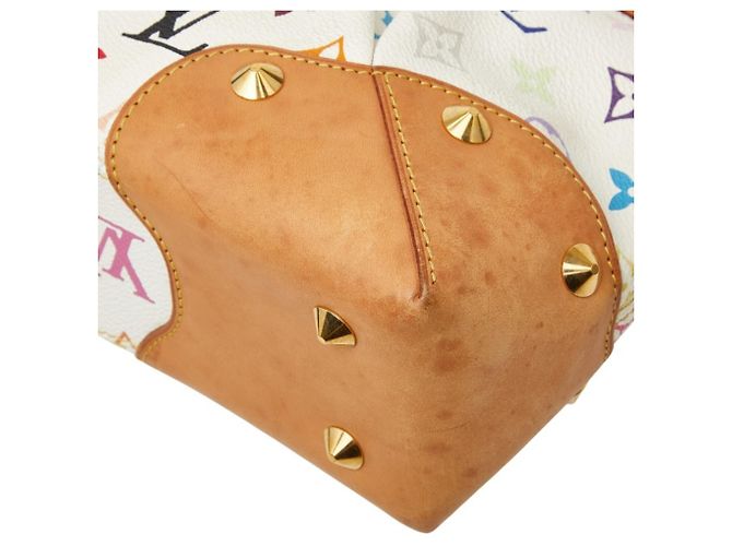 Louis Vuitton Monogram Multicolor Judy MM Handtasche Weiß Mehrfarben - Ansicht 6