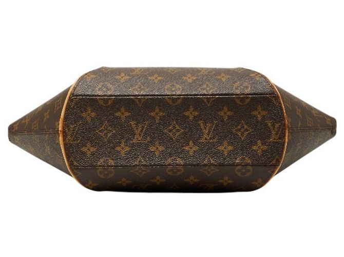 Borsa Tote Louis Vuitton Monogram Ellipse Marrone - vista 3