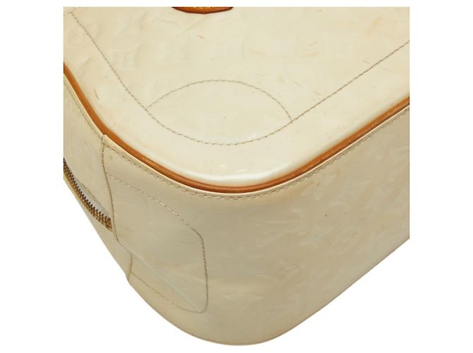 Borsa a Spalla Louis Vuitton Monogram Vernis Summit Drive Bianco - vista 4