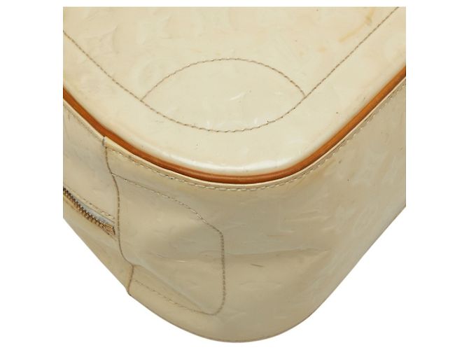 Borsa a Spalla Louis Vuitton Monogram Vernis Summit Drive Bianco - vista 6