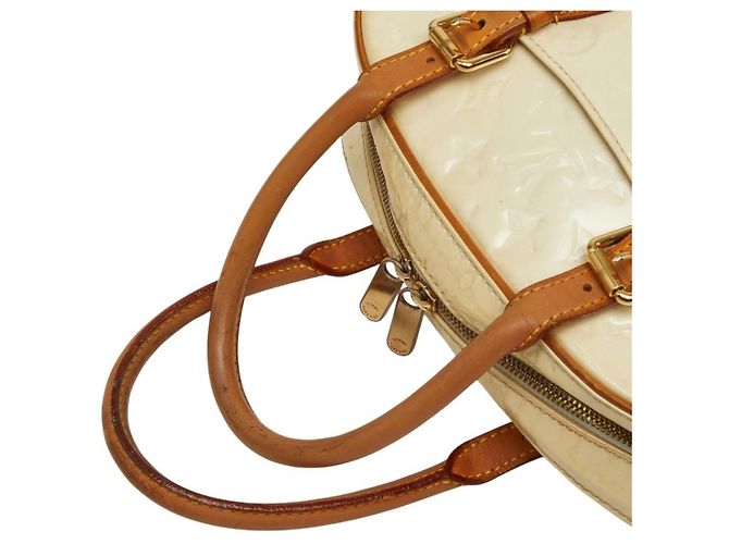 Borsa a Spalla Louis Vuitton Monogram Vernis Summit Drive Bianco - vista 8