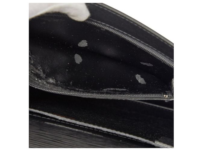 Borsa Business Louis Vuitton Epi Portedocuments Bandoulière Nero - vista 11