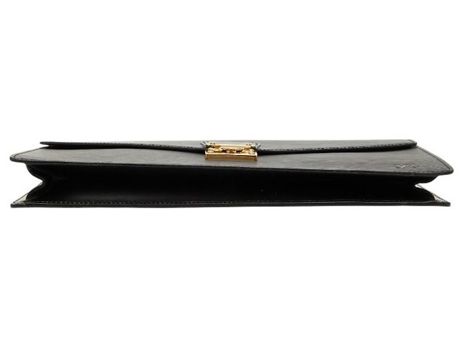 Borsa Business Louis Vuitton Epi Portedocuments Bandoulière Nero - vista 3