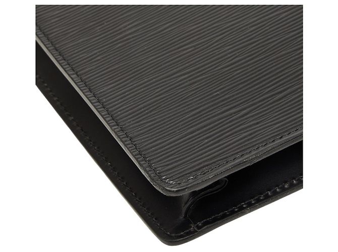 Borsa Business Louis Vuitton Epi Portedocuments Bandoulière Nero - vista 7