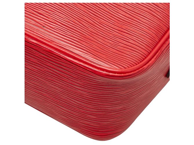 Borsa a Spalla Louis Vuitton Epi Trocadero 27 Rosso - vista 4