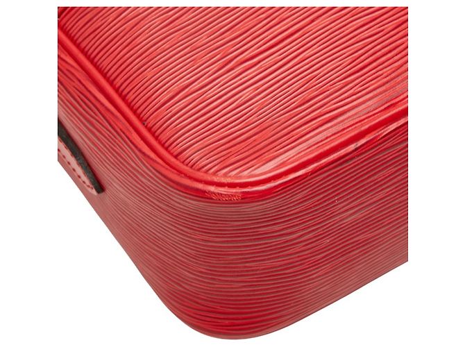 Borsa a Spalla Louis Vuitton Epi Trocadero 27 Rosso - vista 5