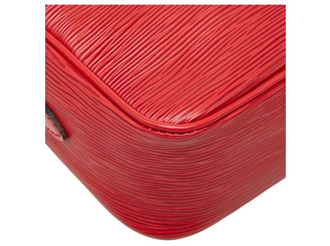 Borsa a Spalla Louis Vuitton Epi Trocadero 27 Rosso - vista 6