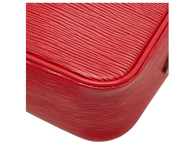 Borsa a Spalla Louis Vuitton Epi Trocadero 27 Rosso - vista 7