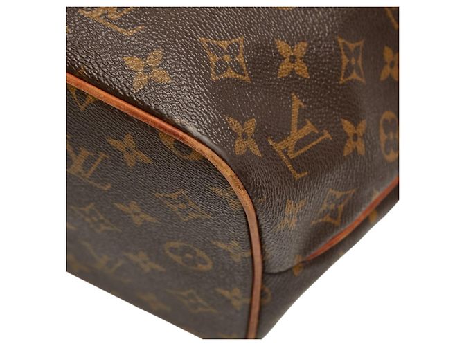 Borsa Louis Vuitton Monogram Palermo PM Marrone - vista 4