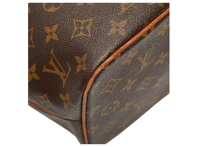 Borsa Louis Vuitton Monogram Palermo PM Marrone - vista 5