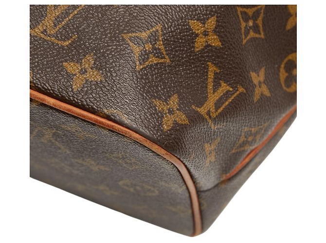 Borsa Louis Vuitton Monogram Palermo PM Marrone - vista 6