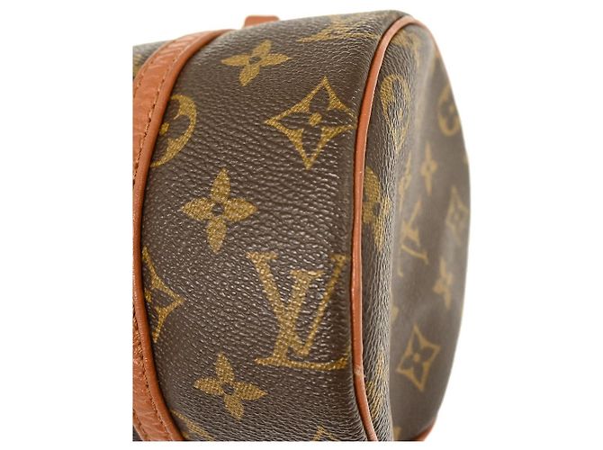 Borsa Louis Vuitton Papillon Monogram Canvas 26 Marrone - vista 7