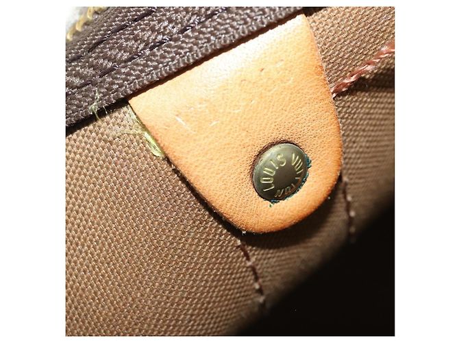 Louis Vuitton Keepall Bandouliere Monogram Canvas 60 Marrone - vista 6