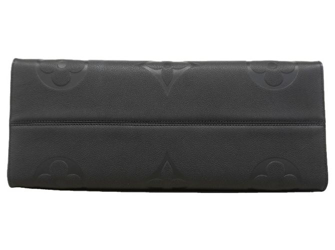 Borsa Tote Louis Vuitton Monogram Empreinte OnTheGo GM Nero - vista 3