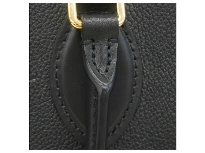 Borsa Tote Louis Vuitton Monogram Empreinte OnTheGo GM Nero - vista 8