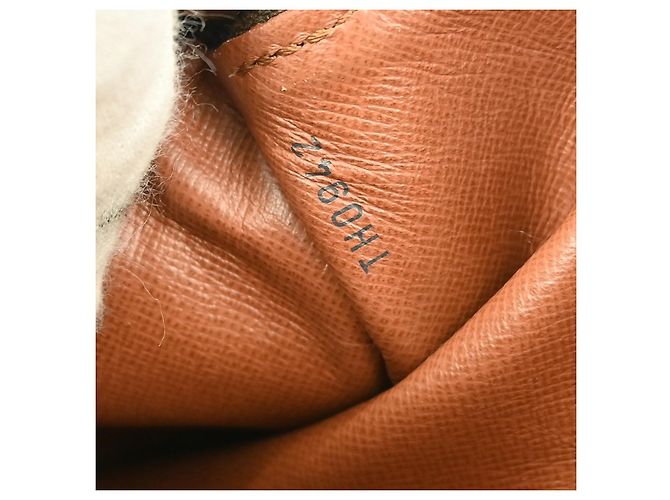 Borsa Louis Vuitton Papillon Monogram Canvas 26 Marrone - vista 5