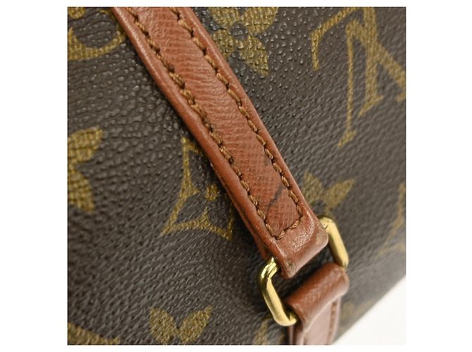 Borsa Louis Vuitton Papillon Monogram Canvas 26 Marrone - vista 6