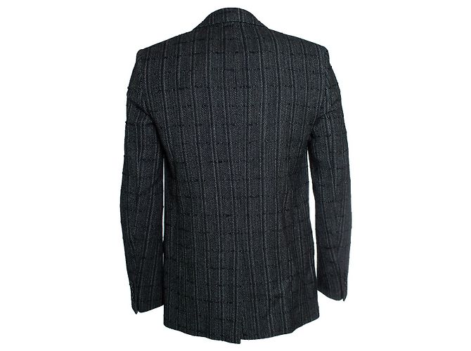Saint Laurent, Tweed-Blazer in Schwarz-Weiß 2019 Mehrfarben - Ansicht 3