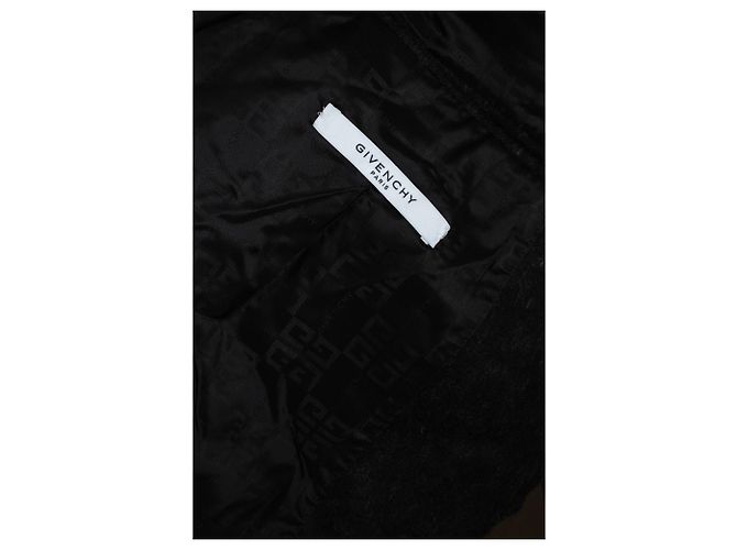 Givenchy, Grey wool melange single breasted coat - view 6