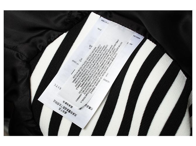 Burberry, blazer a quadri bianco e nero Multicolore - vista 6