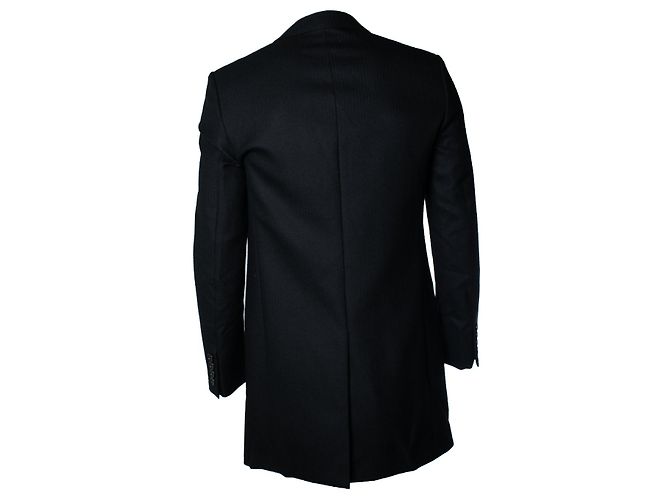Saint Laurent, black fishbone blazer jacket 2018 - view 2