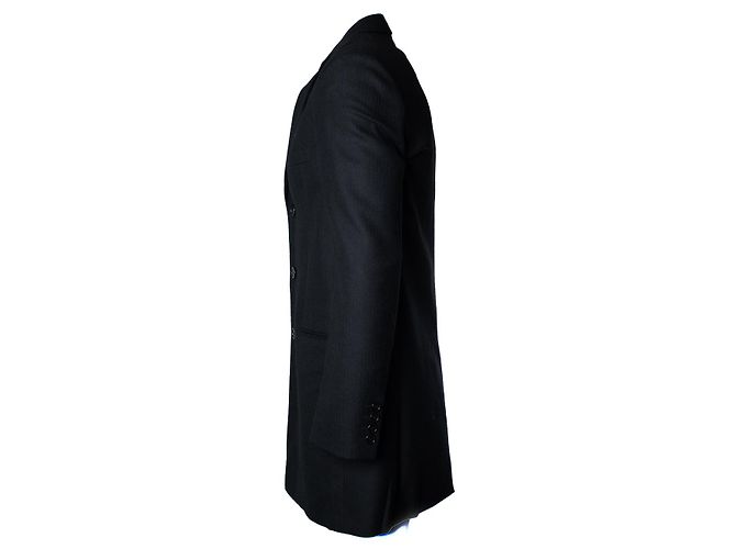 Saint Laurent, black fishbone blazer jacket 2018 - view 4