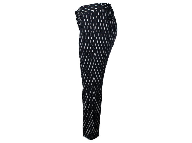 Prada, pantalone con stampa grafica nera Multicolore - vista 2
